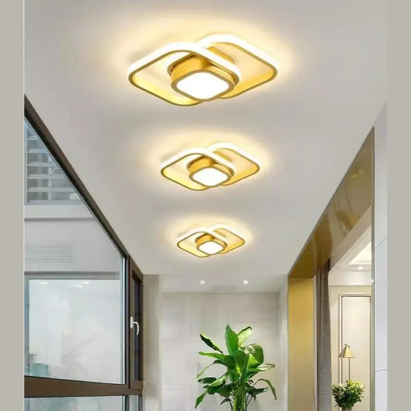 Luminária Plafon Luxo Dourado – Sofisticação e Estilo em Cada Detalhe