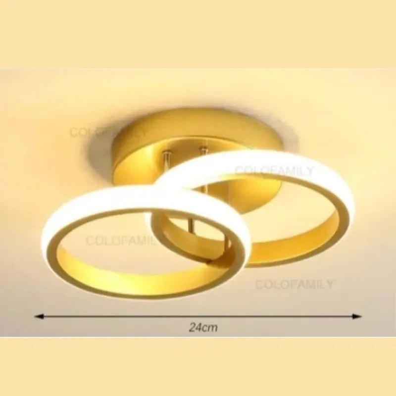 Luminária Plafon Luxo Dourado – Sofisticação e Estilo em Cada Detalhe