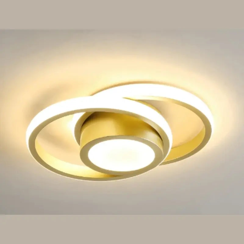 Luminária Plafon Luxo Dourado – Sofisticação e Estilo em Cada Detalhe