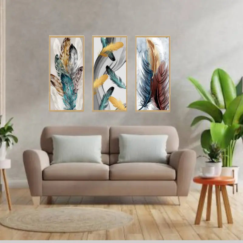 Kit Pintura com Diamante - Composição de Telas I