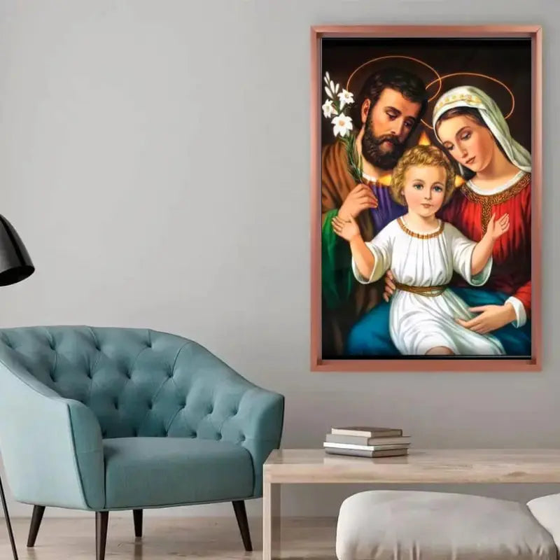Kit Pintura Terapêutica - A Sagrada Família