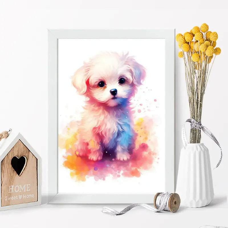 Kit Pintura Terapêutica - Cachorrinho A