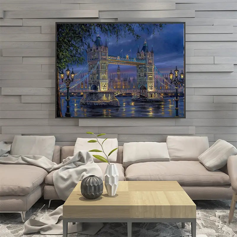 Kit Pintura Terapêutica - Ponte da torre Londres