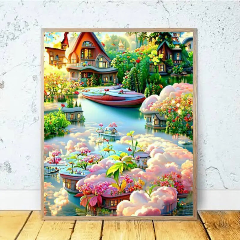 Kit Pintura Terapêutica - O Jardim e o Rio