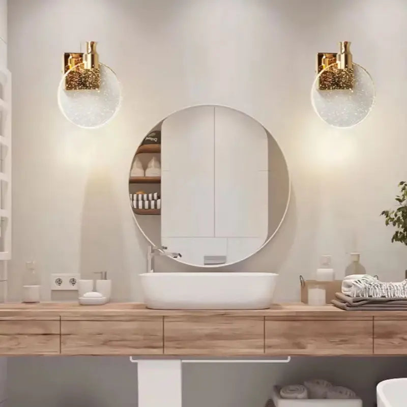 Arandela de Parede Cristal LED