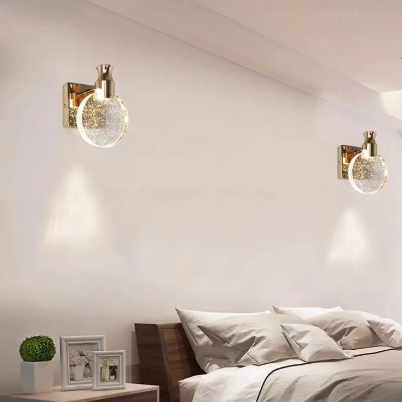 Arandela de Parede Cristal LED