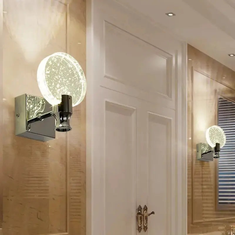 Arandela de Parede Cristal LED