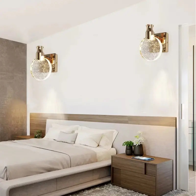 Arandela de Parede Cristal LED