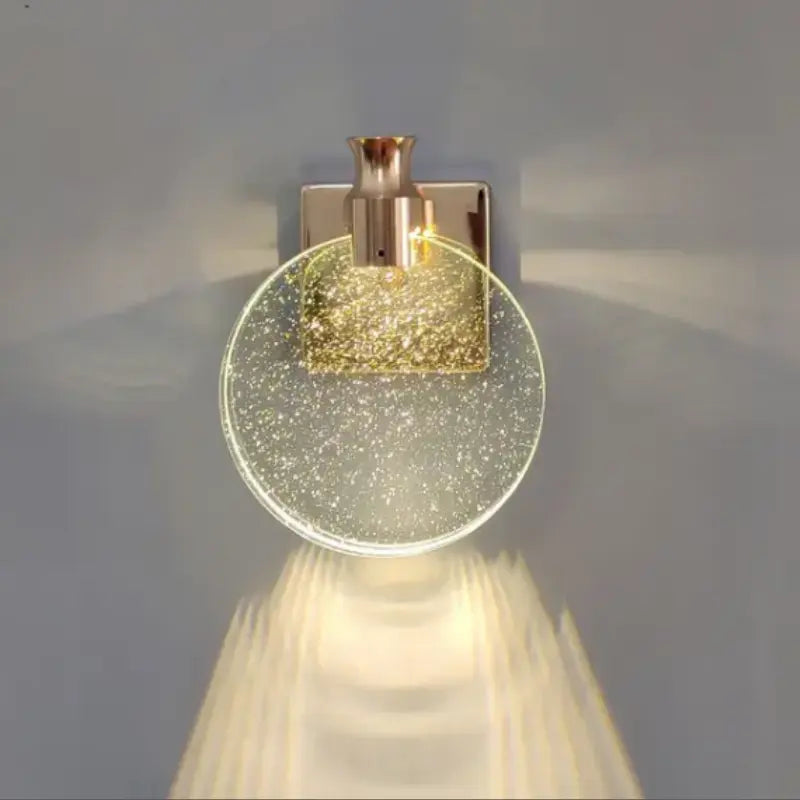 Arandela de Parede Cristal LED