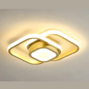 Luminária Plafon Luxo Dourado – Sofisticação e Estilo em Cada Detalhe