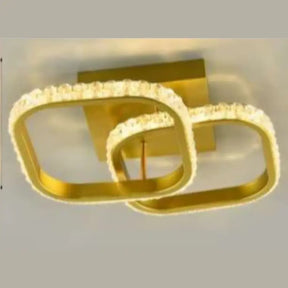 Luminária Plafon Luxo Dourado – Sofisticação e Estilo em Cada Detalhe