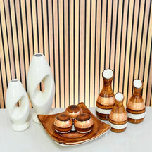 Conjunto com 9 Vasos Decorativos em Cerâmica – Elegância para Seu Espaço