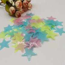 Adesivos para Quarto Infantil - Estrelas que Brilham no Escuro