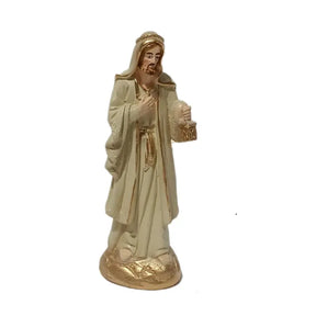 Presépio de Natal Completo em Gesso Premium 15cm
