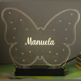 Luminária Borboleta Infantil Personalizada