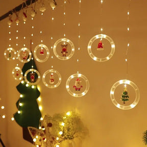 Cordão de Luzes de Cobre para Decoração de Natal 110v