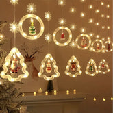 Cordão de Luzes de Cobre para Decoração de Natal 110v