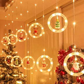 Cordão de Luzes de Cobre para Decoração de Natal 110v