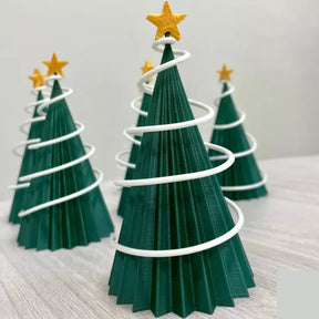 Mini árvore de Natal para Decoração Natalina Impressa em 3D