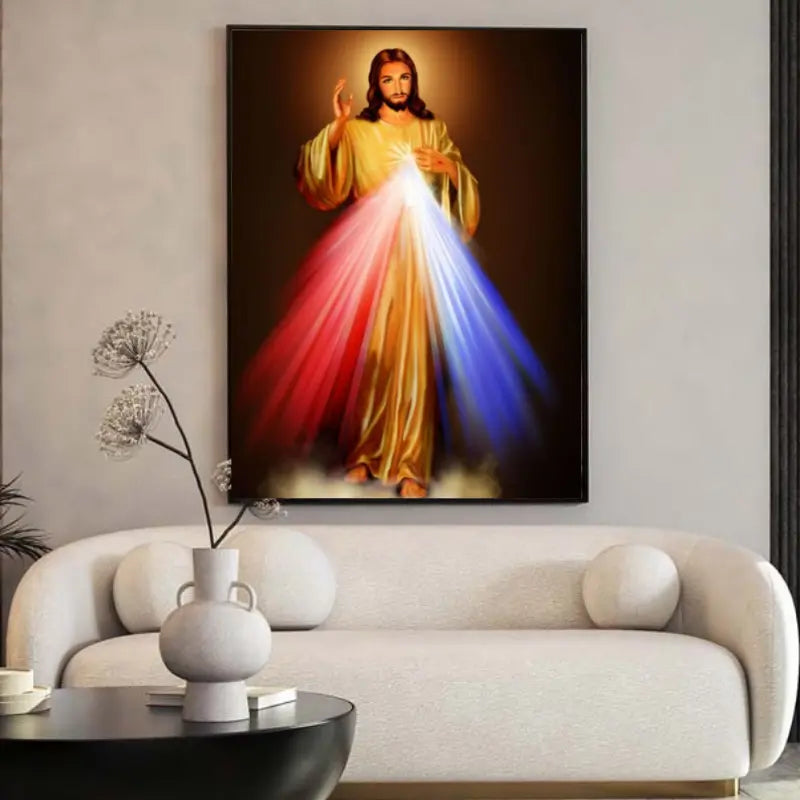 Kit Pintura com Diamante - Jesus Misericordioso