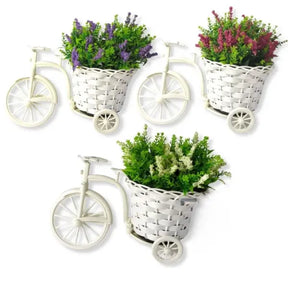 Arranjo Lavanda com Bicicleta