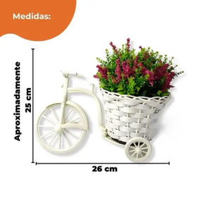 Arranjo Lavanda com Bicicleta