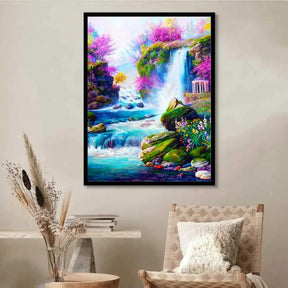 Kit Pintura Terapêutica - Cachoeira
