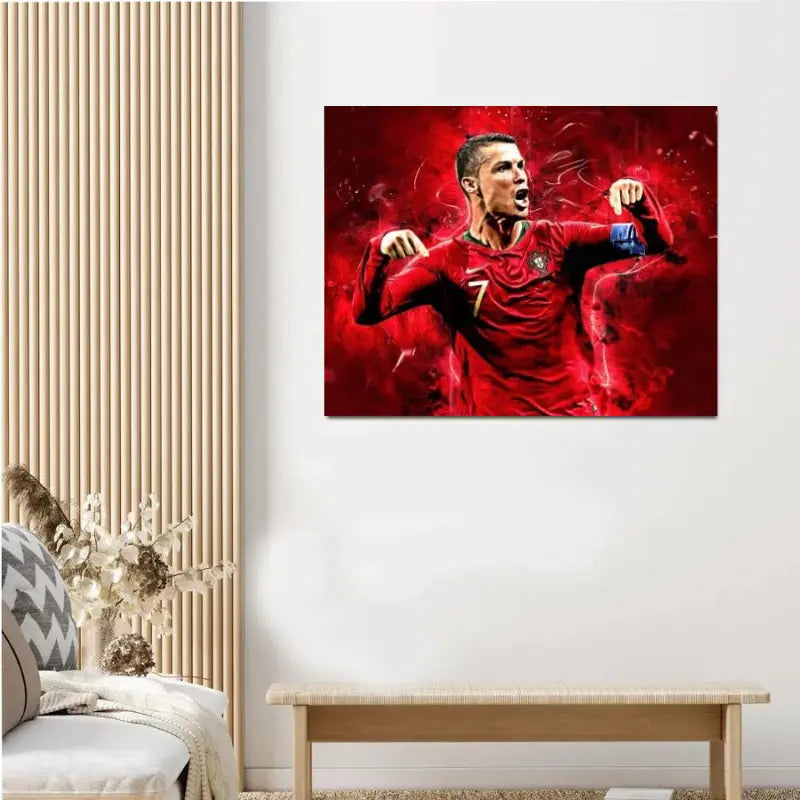 Kit Pintura Terapêutica - Cristiano Ronaldo