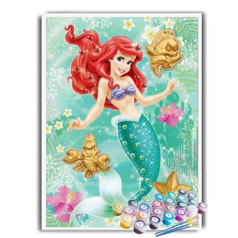 Kit Pintura com Diamantes - Ariel