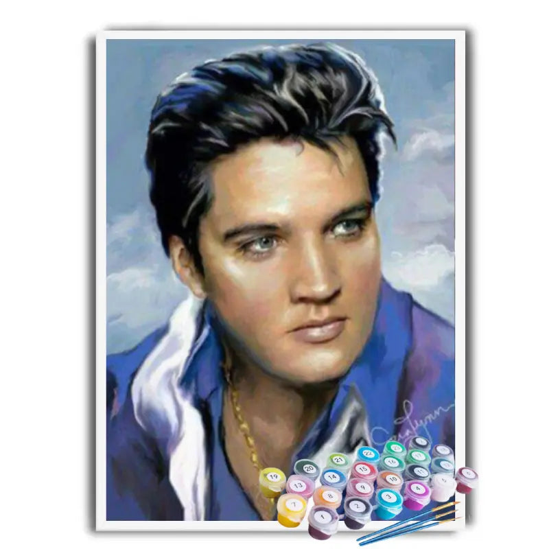 Kit Pintura Terapêutica - Elvis Presley B