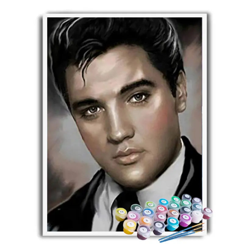 Kit Pintura Terapêutica - Elvis Presley A