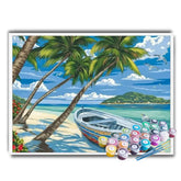 Kit Pintura Terapêutica - Coqueiros