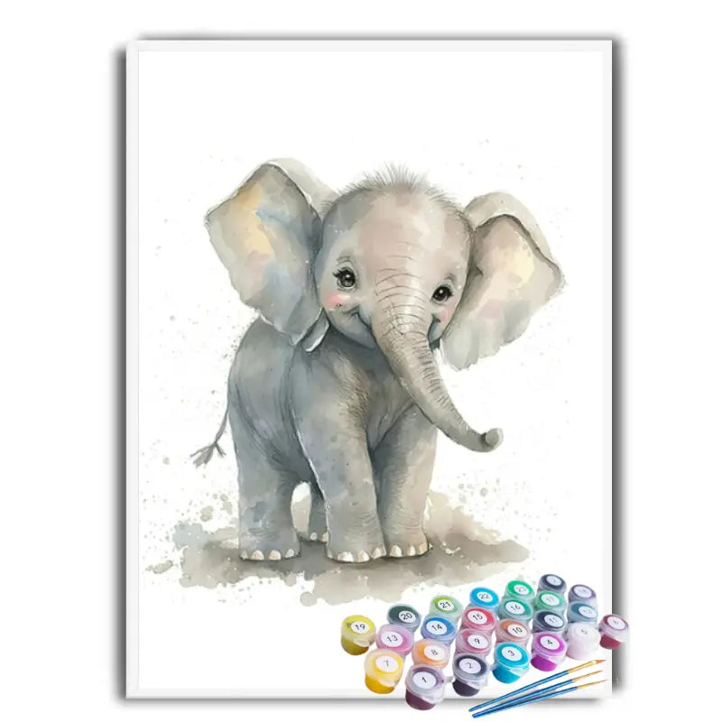 Kit Pintura Terapêutica - Elefante