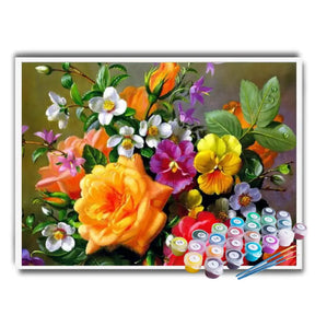 Kit Pintura Terapêutica - Flores R