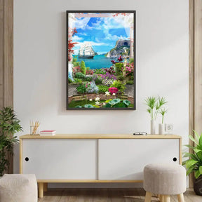 Kit Pintura Terapêutica - O Jardim e o Mar