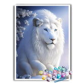 Kit Pintura Terapêutica - Leão Branco