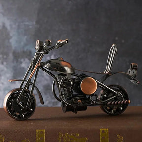 Mini Motocicleta Retrô Decorativa