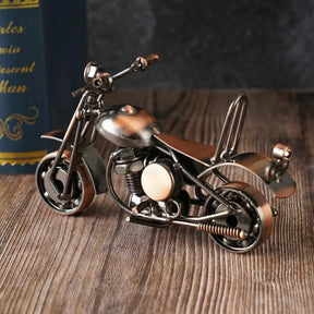 Mini Motocicleta Retrô Decorativa