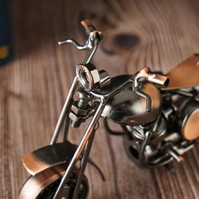 Mini Motocicleta Retrô Decorativa
