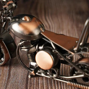 Mini Motocicleta Retrô Decorativa