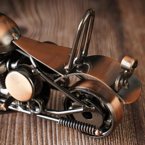 Mini Motocicleta Retrô Decorativa