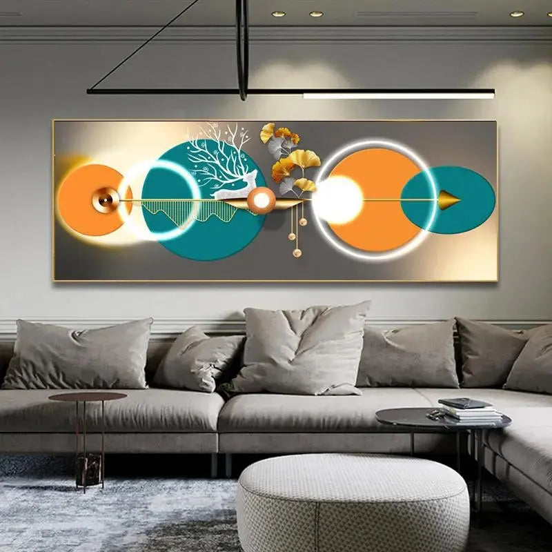 Quadro Decorativo Blue and Orange Art