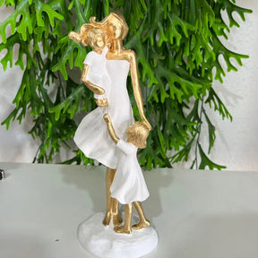 Escultura Mãe e Filhos