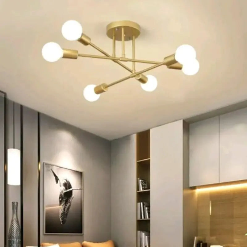 Lustre Luminária Sputnik Moderno